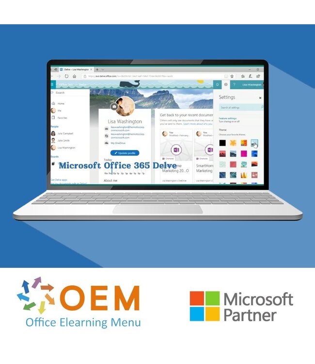 Microsoft Microsoft Office 365 Delve Course E-Learning