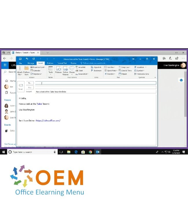 Microsoft Microsoft Office 365 Delve Cursus E-Learning