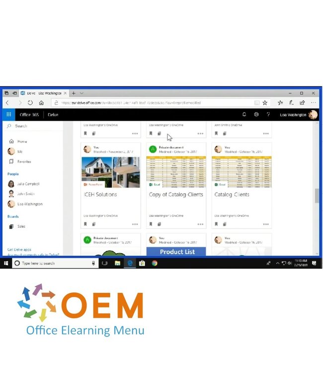 Microsoft Microsoft Office 365 Delve Cursus E-Learning