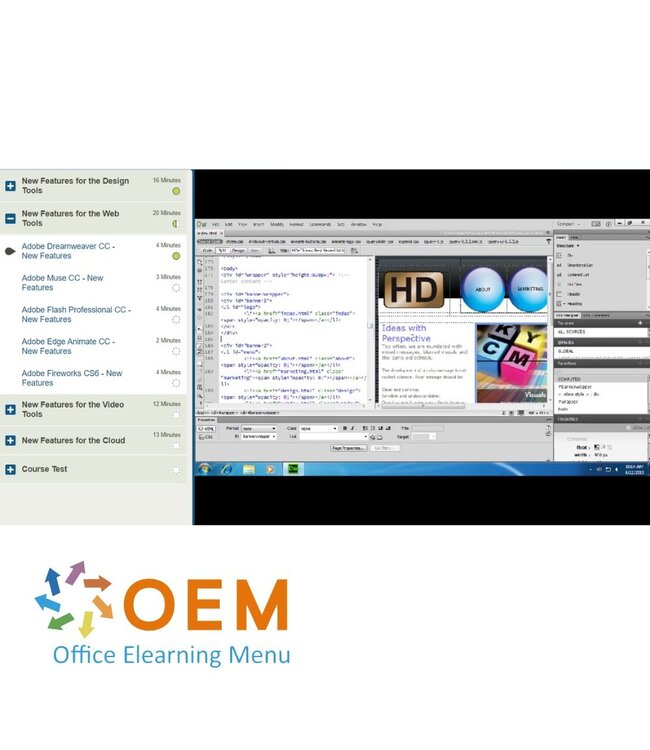 Adobe Adobe CC Overview New Features Course E-Learning