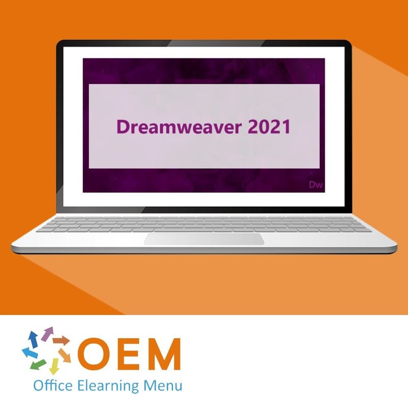 Adobe Dreamweaver CC 2021 Cursus E-Learning