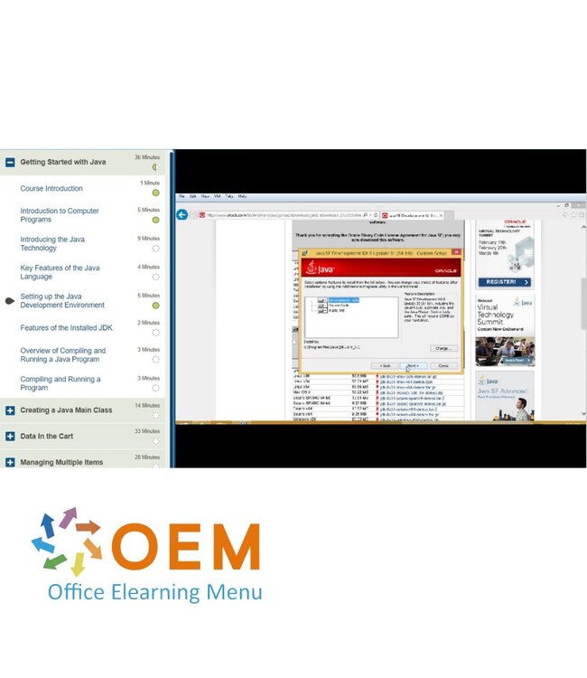 Oracle Java SE 8 Programming I exam IZ0-808 Training