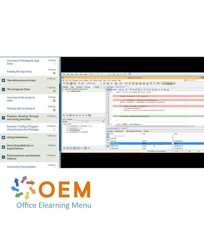 Oracle Java SE 8 Programming I exam IZ0-808 Training