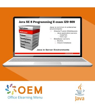 Microsoft Java SE 8 Programming II exam IZ0-809 Training