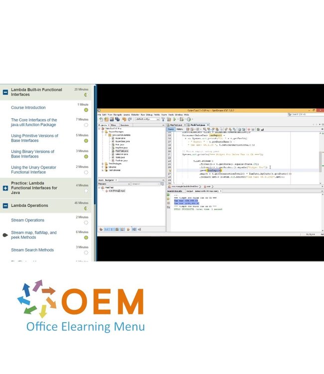 Oracle Java SE 8 Programming II exam IZ0-809 Training