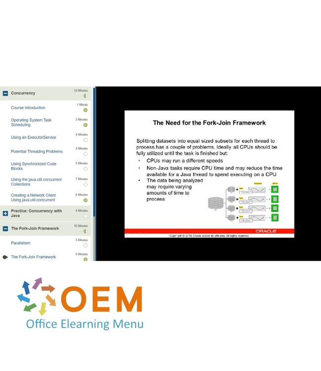 Oracle Java SE 8 Programming II exam IZ0-809 Training