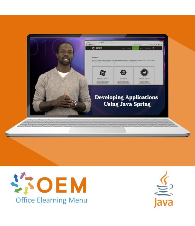 Oracle Developing Applications Using Java Spring Training