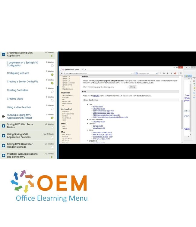 Oracle Developing Applications Using Java Spring Training