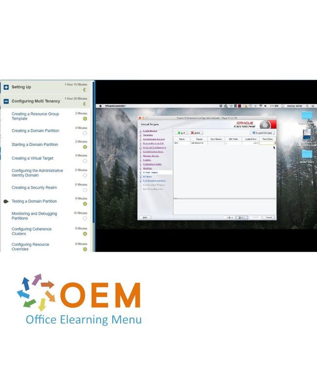 Oracle Java Multi-Tenant Cloud Application Programming Fundamentals Training