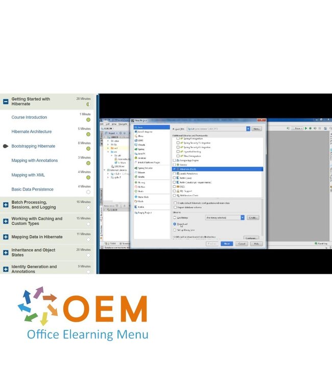 Oracle Java Hibernate with Oracle 12c Training