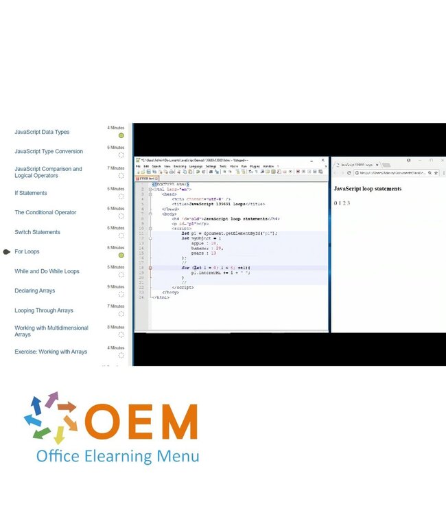 Oracle JavaScript Front End Development Training
