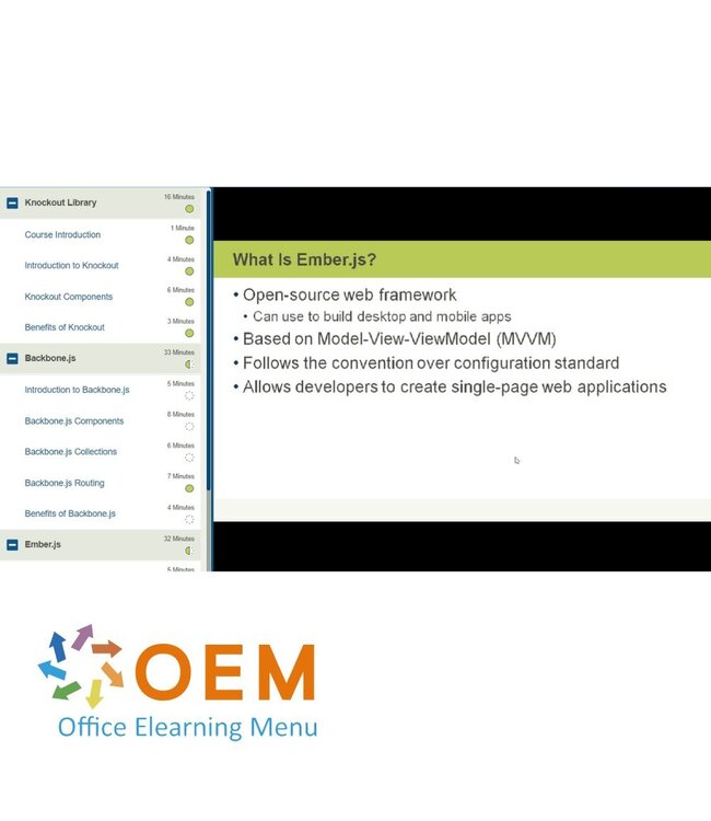 Oracle JavaScript Frameworks and Libraries Training