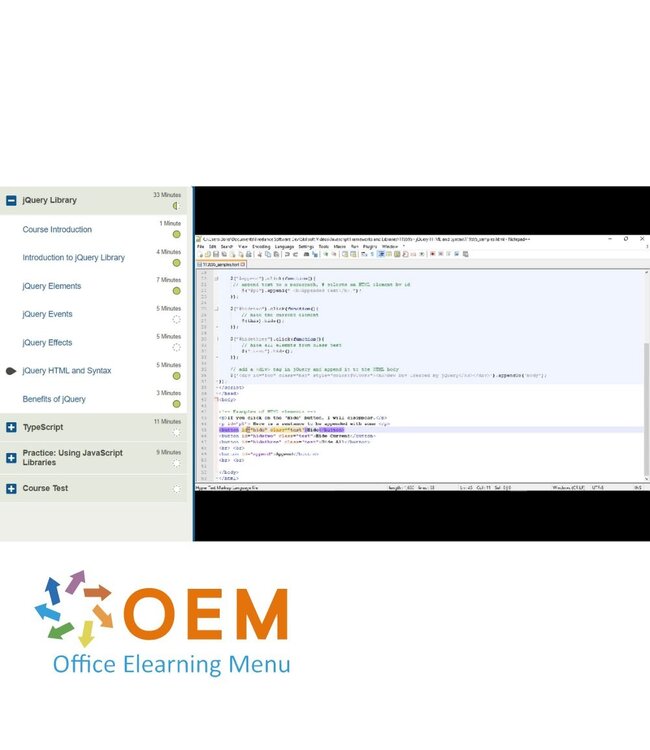 Oracle JavaScript Frameworks and Libraries Training