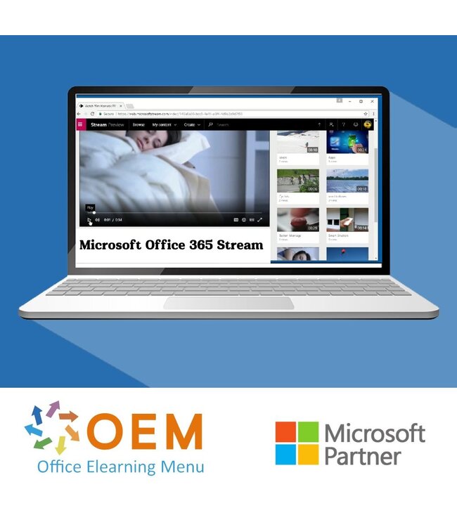 Microsoft Microsoft Office 365 Stream Cursus E-Learning