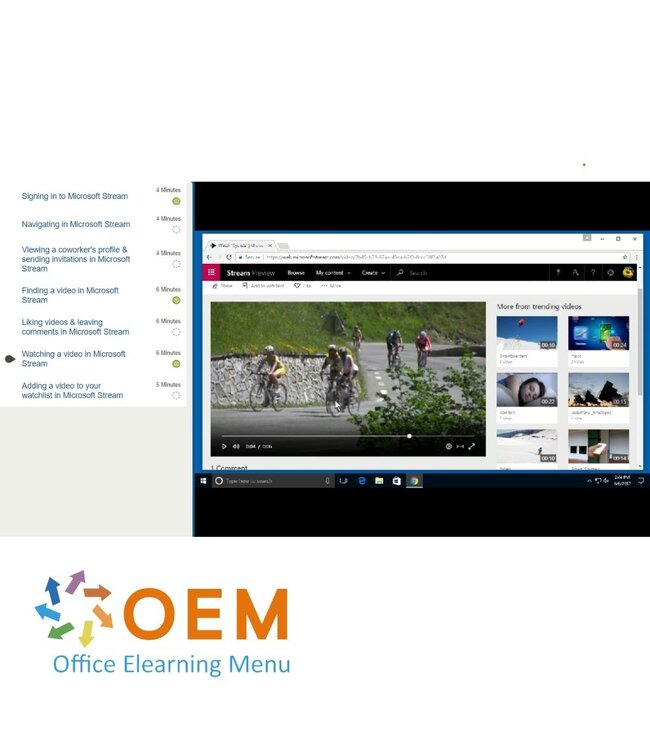 Microsoft Microsoft Office 365 Stream Cursus E-Learning