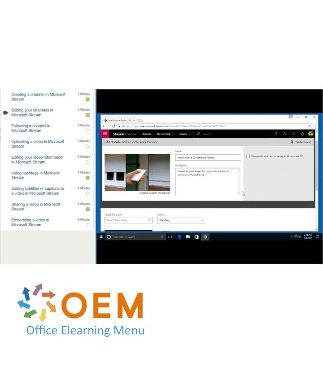Microsoft Microsoft Office 365 Stream Cursus E-Learning