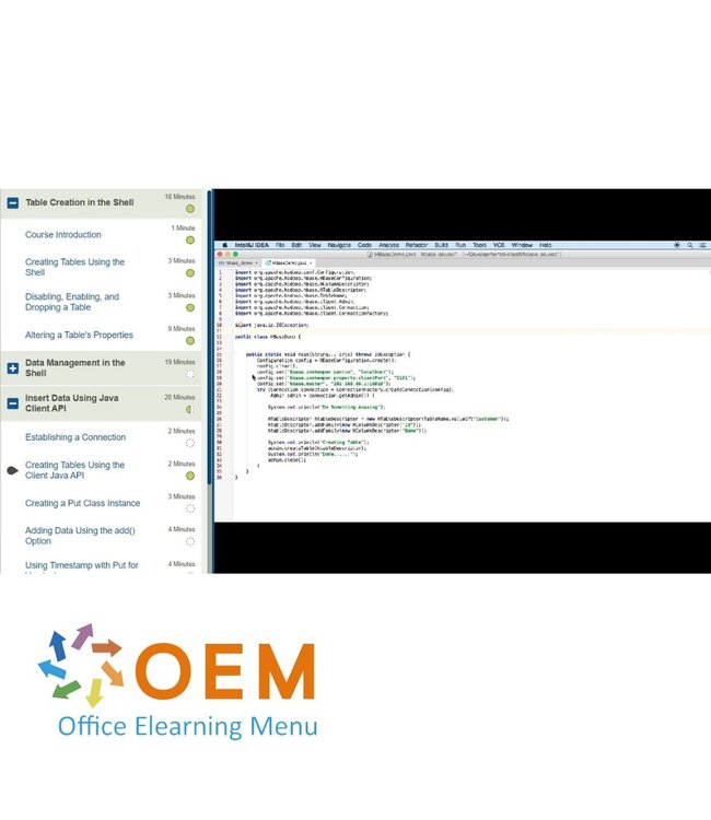 OEM Apache HBase Fundamentals Training