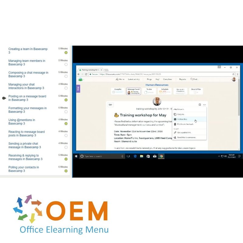 Fundamentals of Basecamp 3 Training