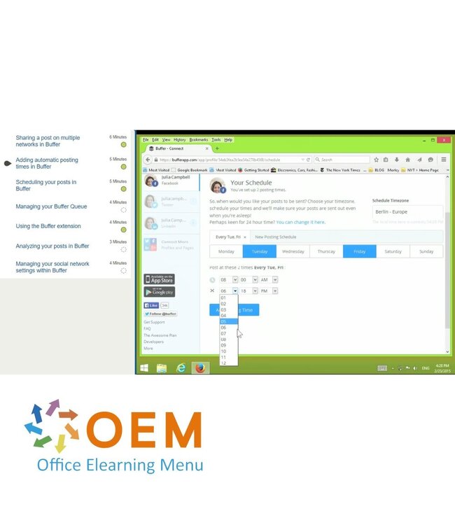 OEM Using Buffer Training