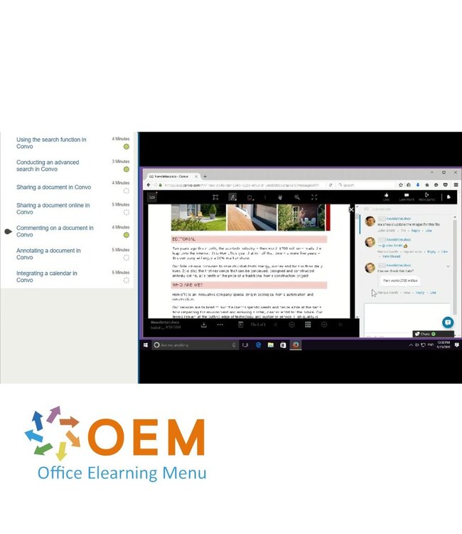 OEM Fundamentals of Convo Training