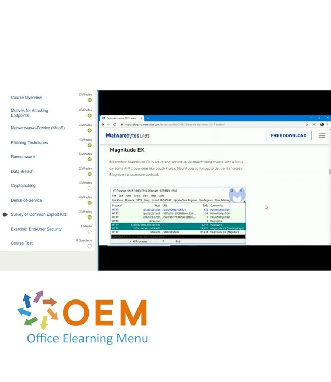 OEM End user Security Awareness Training