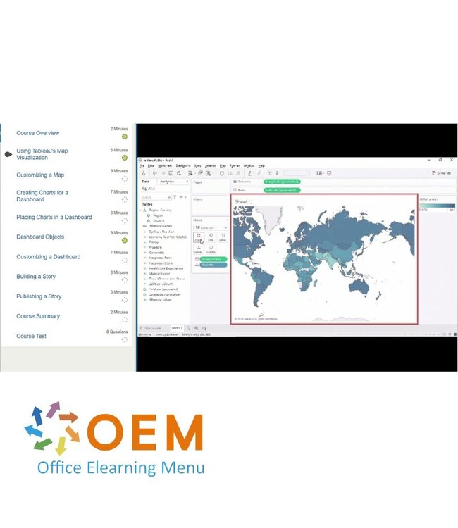 Tableau Tableau Data Visualization and Analytics Training