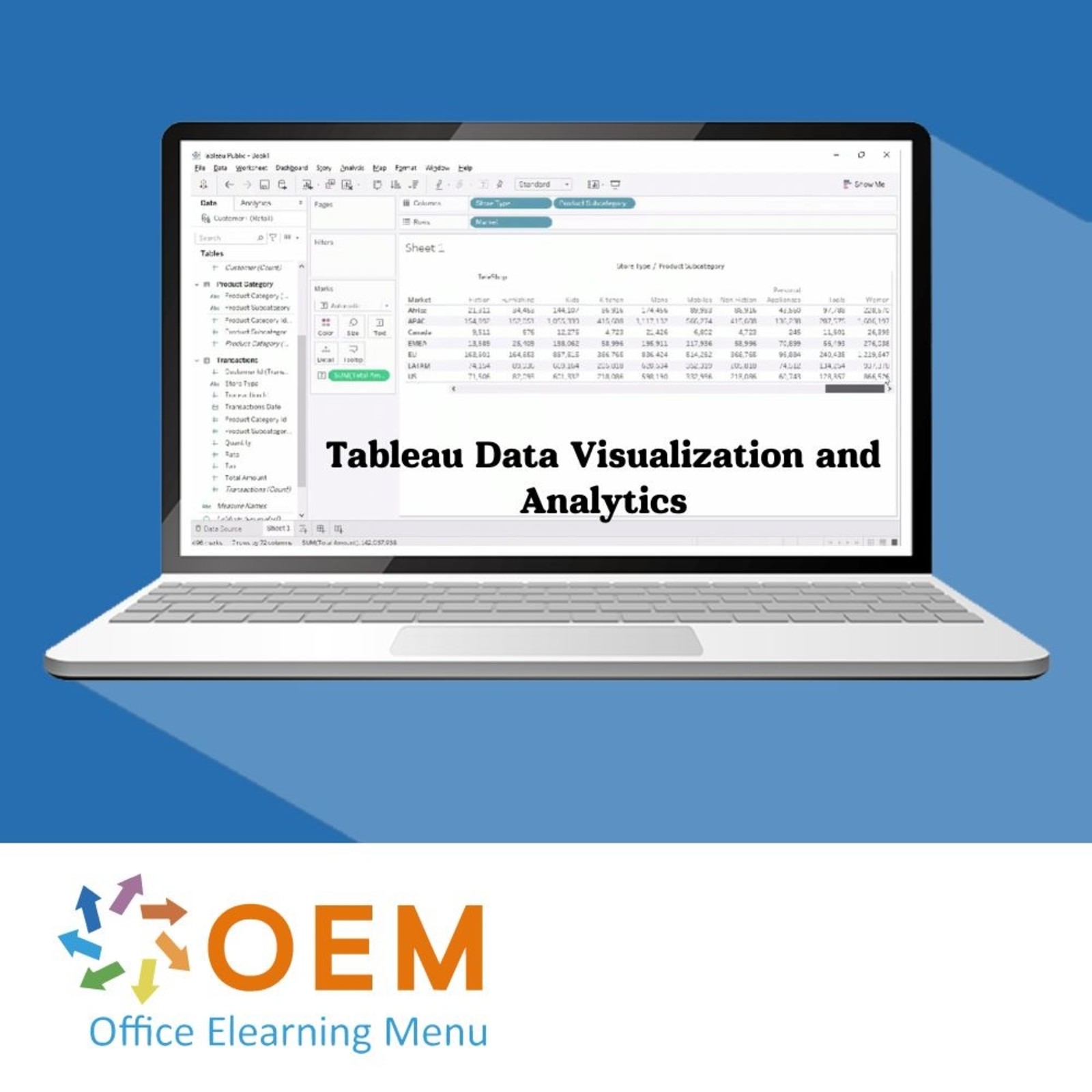 Data Visualization Tableau Data Visualization and Analytics Training