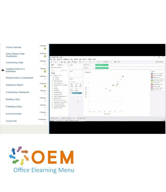 Tableau Data Visualization with Tableau for Beginners Training