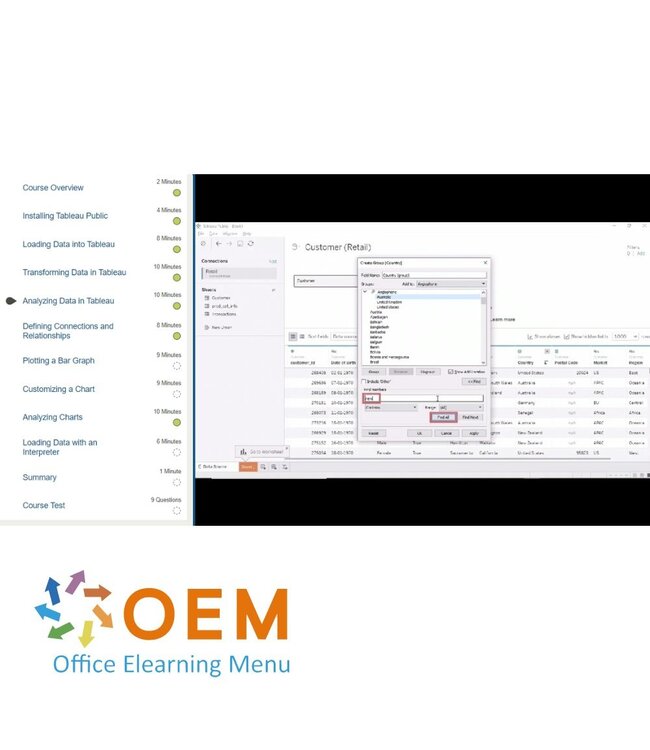 Tableau Data Visualization with Tableau for Beginners Training
