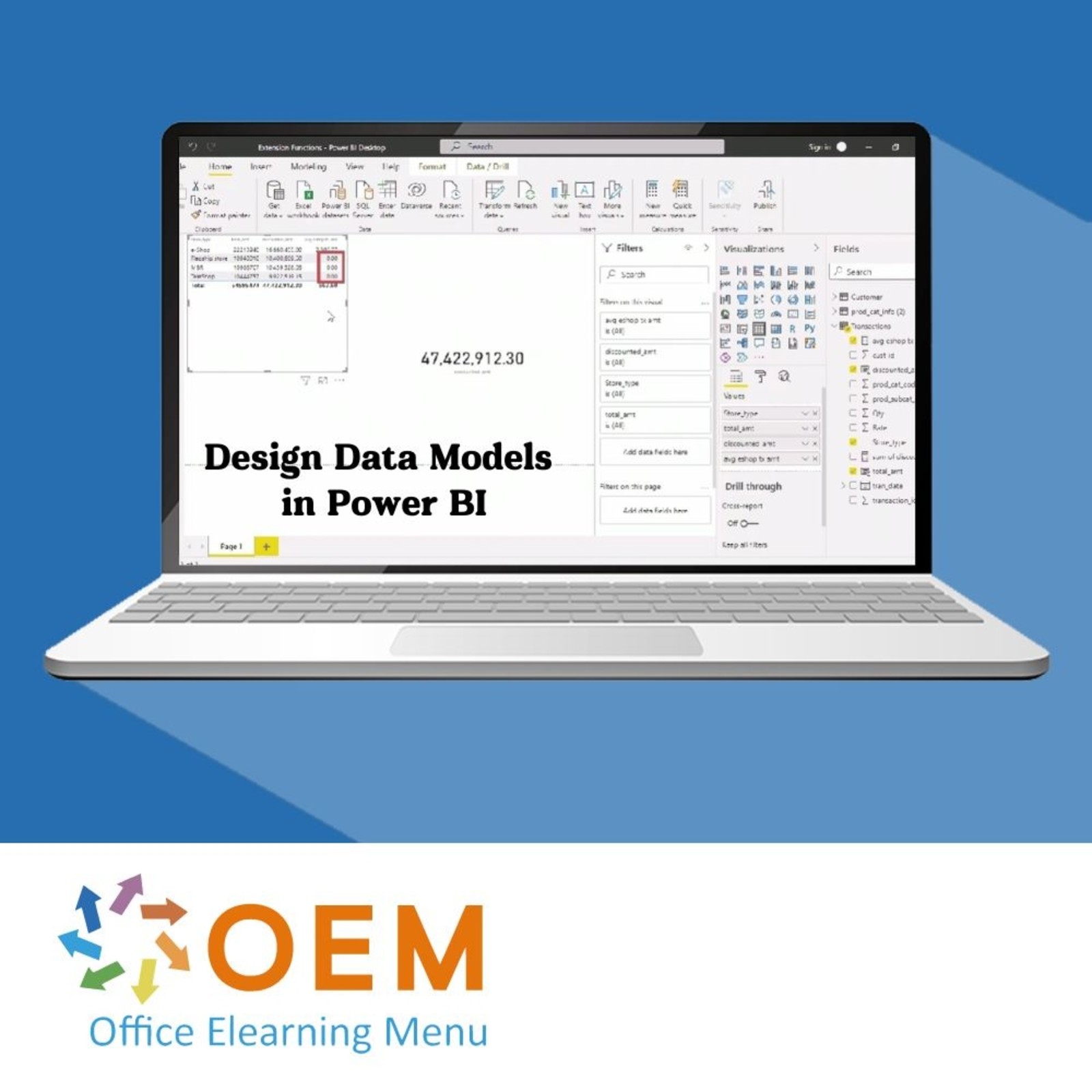 Data Visualization Design Data Models in Power BI Training
