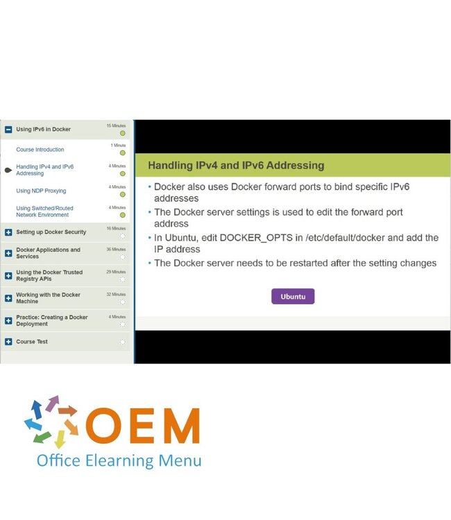 Docker Docker Beyond the Basis Training