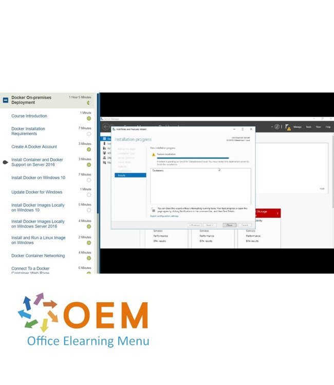 OEM Docker for Windows Server Training