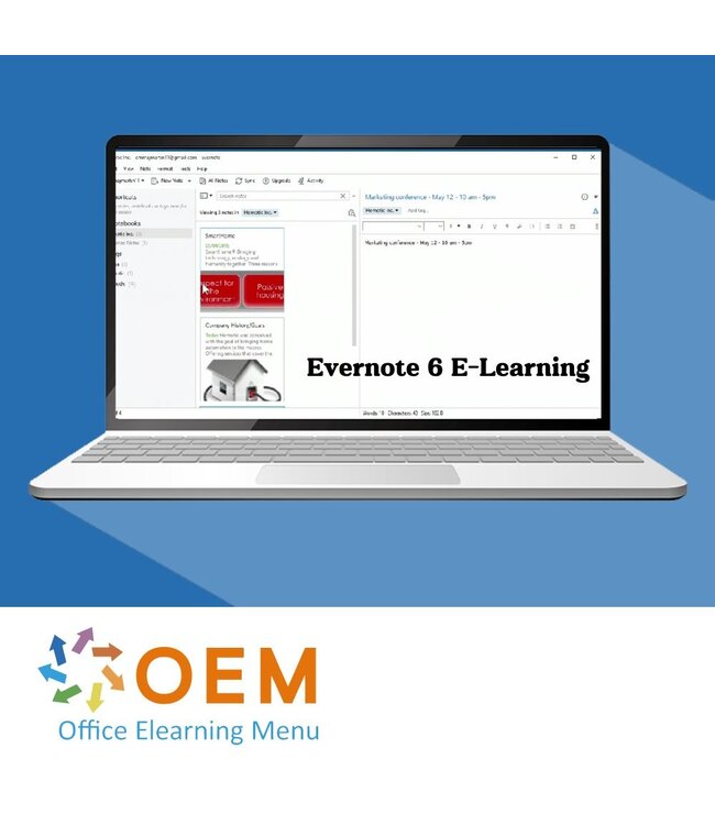Evernote 6.0 for end users Training