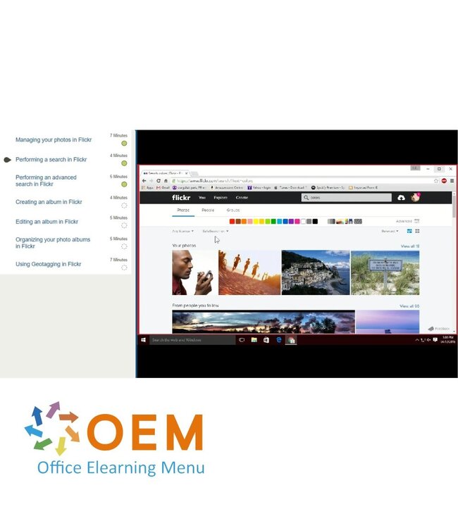 Flickr Flickr for end users Training