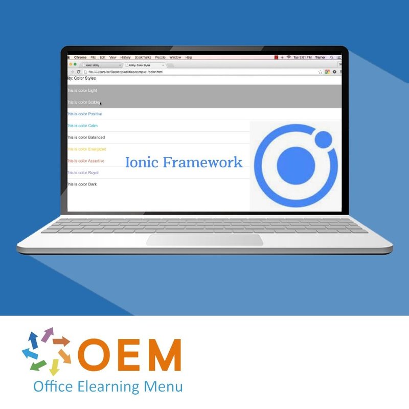 Ionic Framework Training