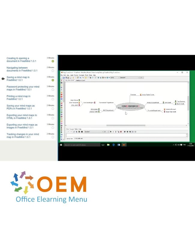 OEM Using FreeMind 1.0.1 Training