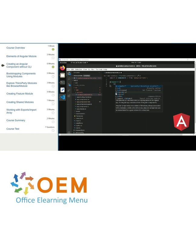 OEM Angular 11 Development Training