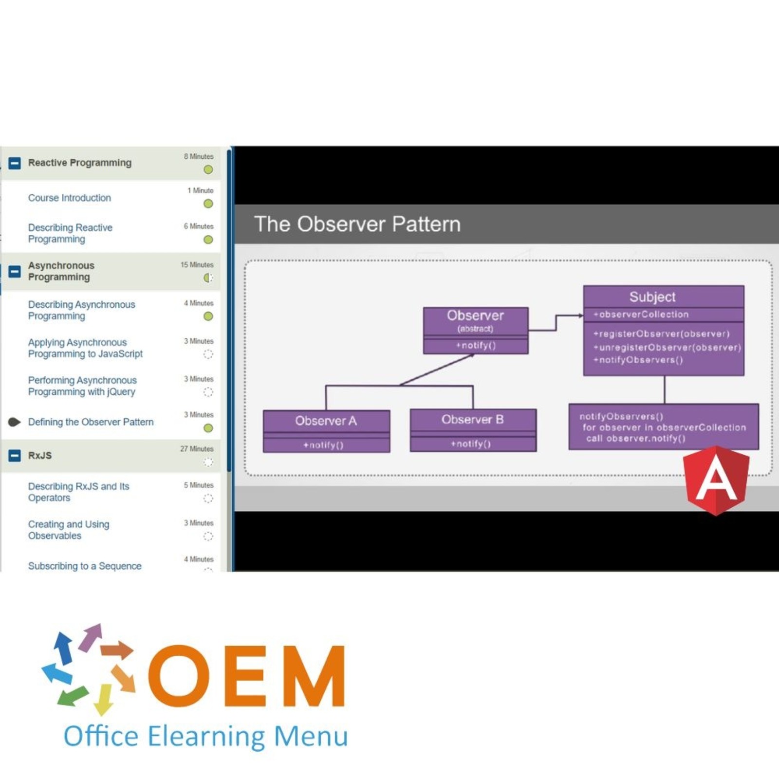 Angular Reactive Programming Training - OEM