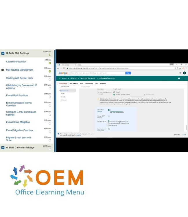 Google Google G Suite Administrator Course E-Learning