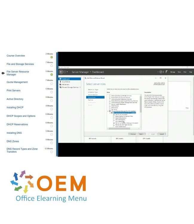 OEM Updating Your Skills to Server Training