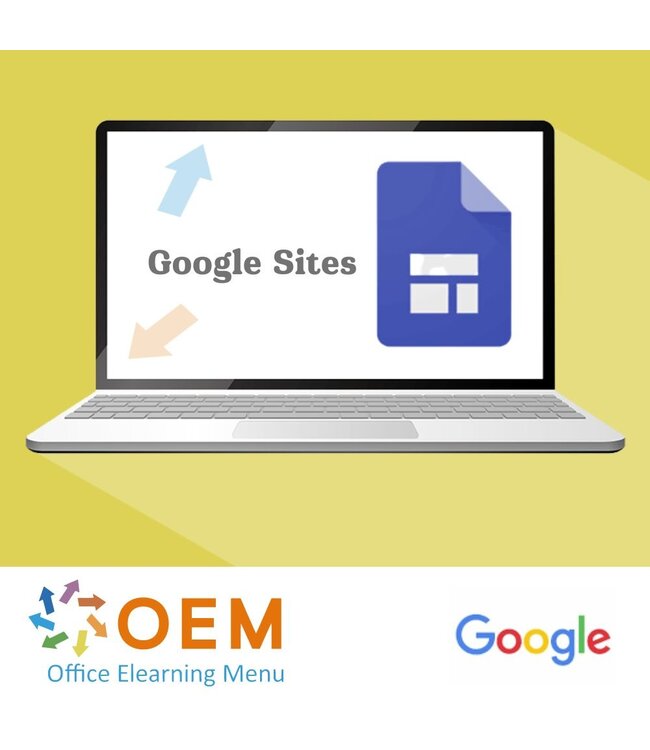 Google Google Sites for Web Cursus E-Learning