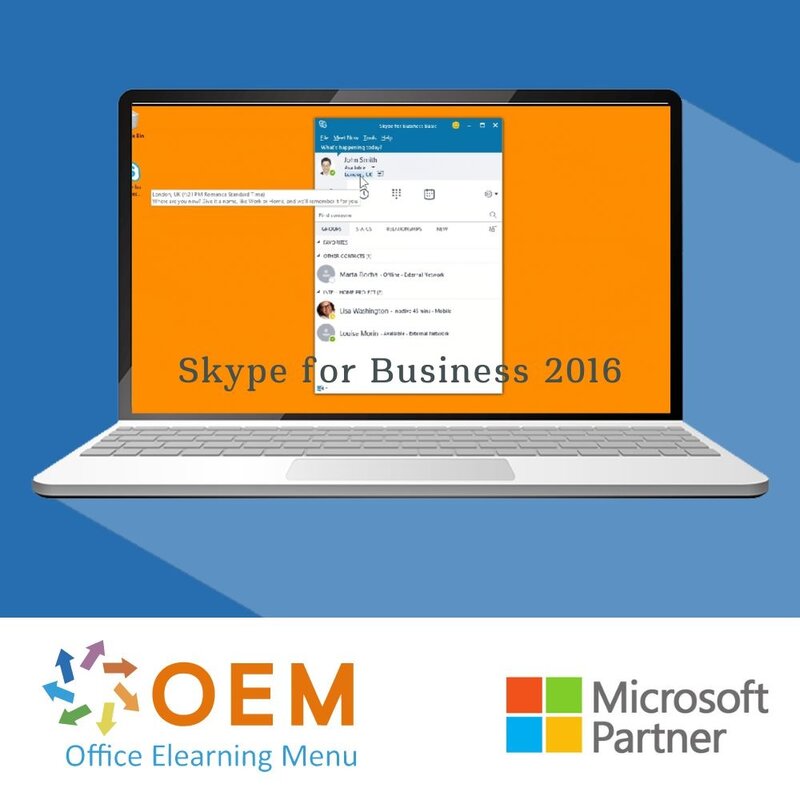 Skype for Business Course E-Learning