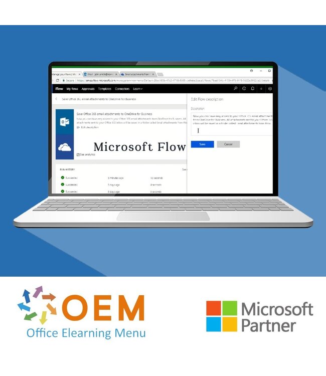 Microsoft Microsoft Flow Course E-Learning