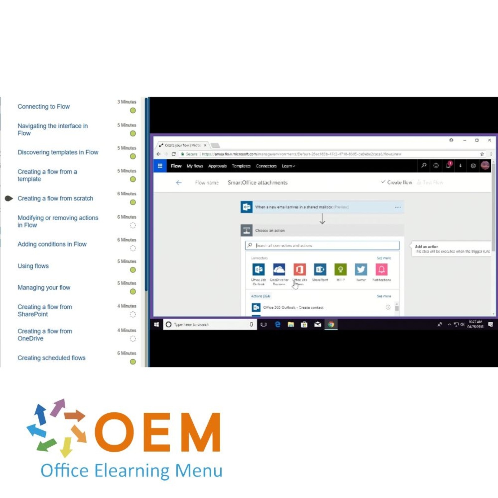 Microsoft Flow Microsoft Flow Course E-Learning