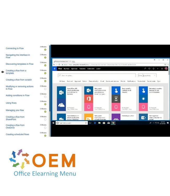 Microsoft Microsoft Flow Course E-Learning