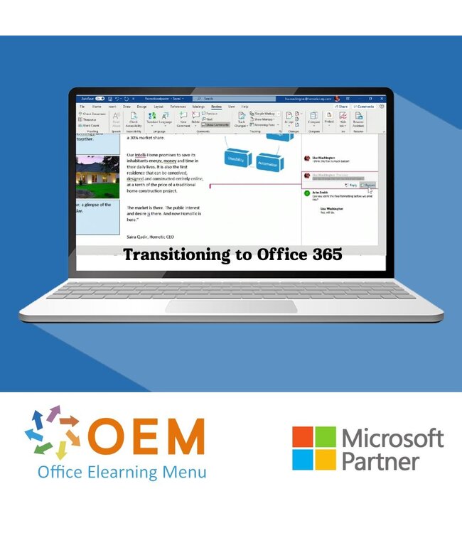 Transitioning to Office 365 Course E-Learning