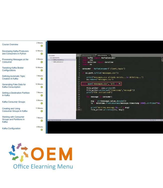 OEM Processing Data with Apache Kafka and Apache Spark Training