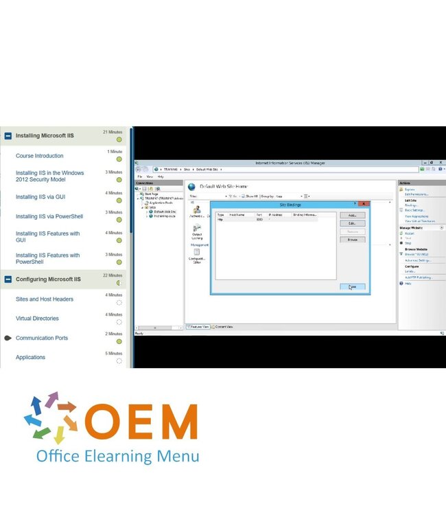 Microsoft Microsoft Internet Information Services Training