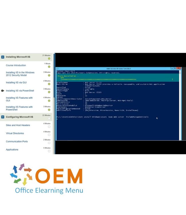 Microsoft Microsoft Internet Information Services Training