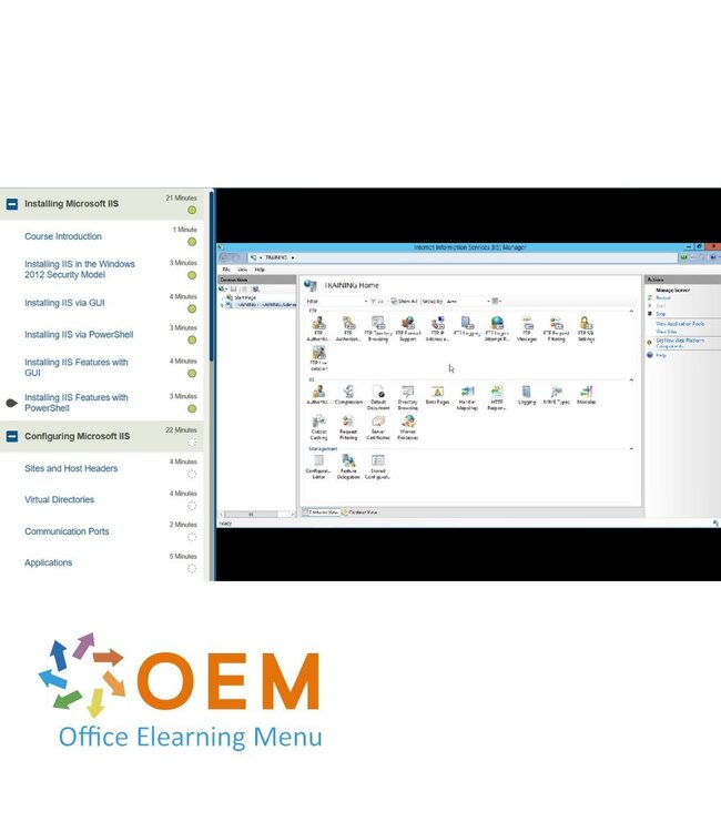 Microsoft Microsoft Internet Information Services Training